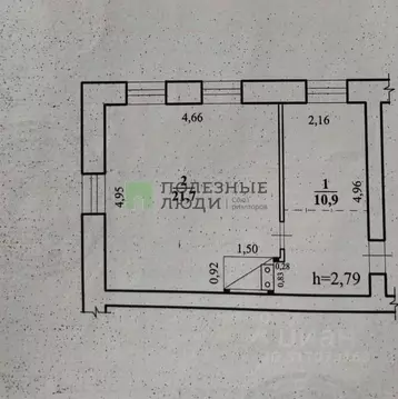 1-к кв. Забайкальский край, Чита ул. Матвеева, 15 (32.6 м)