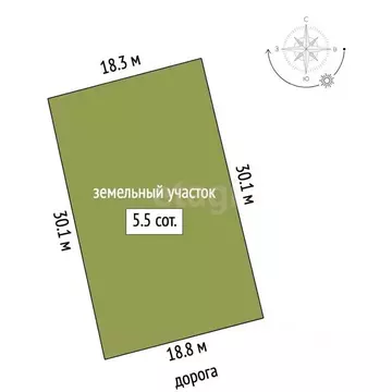 Участок в Ростовская область, Азовский район, Елизаветинское с/пос, ...