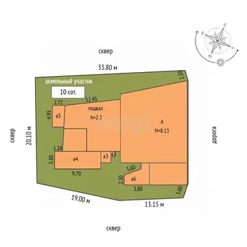 2-к кв. Крым, Ялта ул. Екатерининская, 2 (60.0 м)