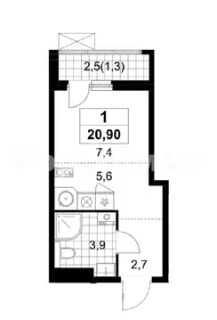 Продается студия