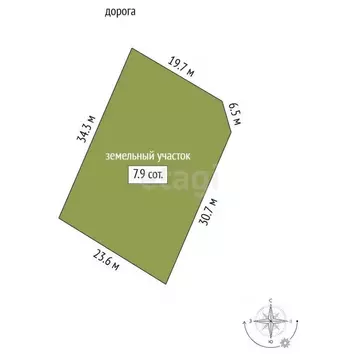 Участок в Ленинградская область, Гатчинский муниципальный округ, д. ...