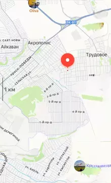 Участок в Крым, Симферопольский район, с. Трудовое ул. 65-летия Победы ...