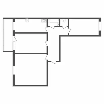 3-комнатная квартира: Тюмень, Линейная улица, 11 (93 м)