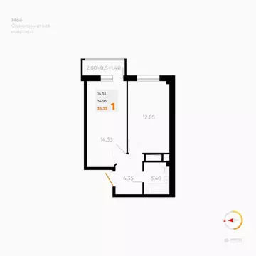 1-к кв. Адыгея, Тахтамукайский район, Яблоновский пгт Первомайская ...