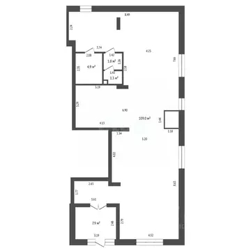 Помещение свободного назначения в Тюменская область, Тюмень ул. ...