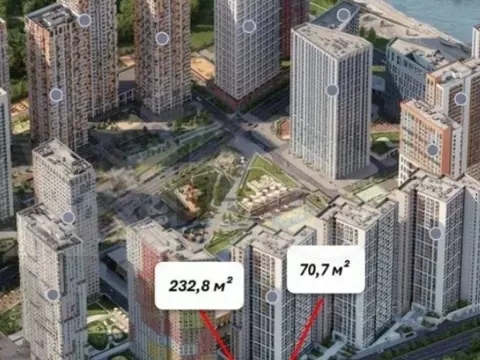 Торговая площадь в Московская область, Красногорск Спутник жилой ...