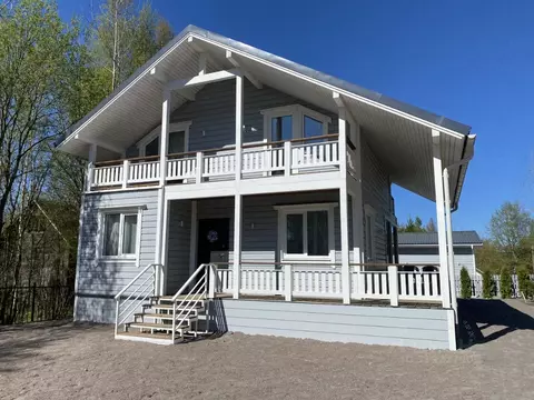 Дом в Ленинградская область, Выборгский район, Первомайское с/пос, ...