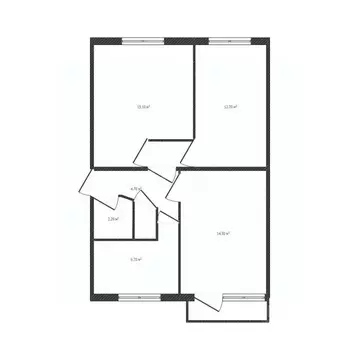 3-к кв. Брянская область, Брянск Московский просп., 9 (58.3 м)