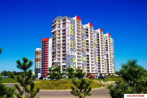 1-к кв. Краснодарский край, Краснодар ул. Западный обход (40.0 м)