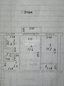 2-к кв. Иркутская область, Иркутск Севастопольская ул., 251 (44.0 м)