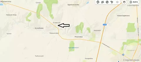 Участок в Башкортостан, Стерлитамакский район, Рязановский сельсовет, ...