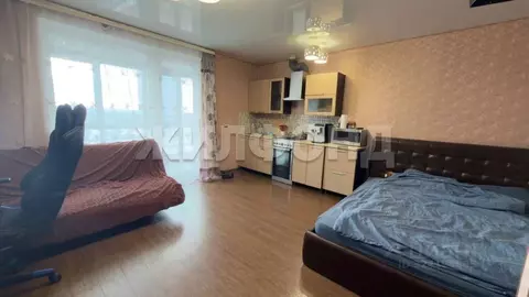 1-к кв. Новосибирская область, Новосибирск Большевистская ул., 104 ...