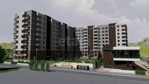 1-к кв. Северная Осетия, Владикавказ ул. Алихана Гагкаева, 12А (45.0 ...