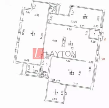 Торговая площадь в Москва ул. Сретенка, 9 (240 м)