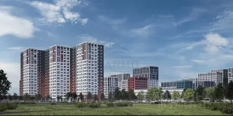 2-к кв. Калужская область, Калуга Московский Квартал жилой комплекс ...