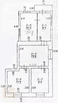 Дом в Крым, Симферопольский район, Николаевка пгт ул. Зеленая, 24 (53 ...