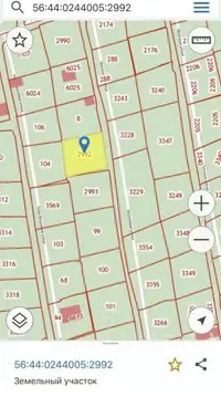 Участок в Оренбургская область, Оренбург Банковец СНТ, ул. Банковская ...