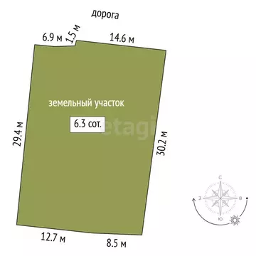 Дом в Тюменский муниципальный округ, садоводческое товарищество ...