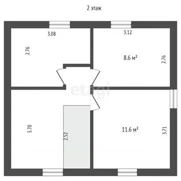 Дом в Вологодская область, д. Родионцево, Родионцево садовое ...
