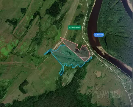 Участок в Кировская область, Слободской район, Ленинское с/пос, д. ...