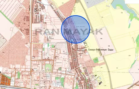 Участок в Северо-Восточные Сады, Прямая улица, 72 (7 м)