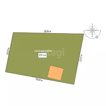 Участок в Амурская область, Благовещенск Преображенское СТ,  (5.97 ...