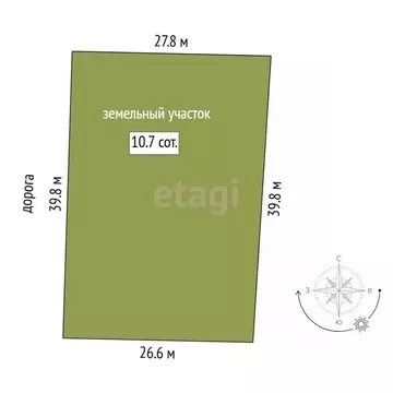 Участок в Тюменская область, Нижнетавдинский муниципальный округ, ...