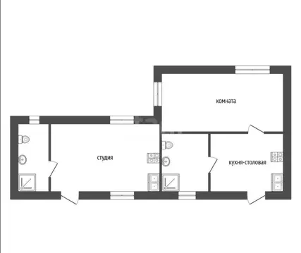 Дом в Новосельское, Пионерская улица (62.4 м)