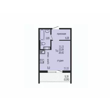 Студия Челябинская область, Челябинский городской округ, пос. Западный ...