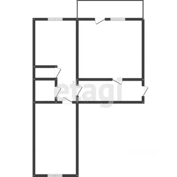 2-к кв. Свердловская область, Нижний Тагил Южная ул., 1 (52.0 м)
