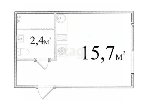 Студия Нижегородская область, Нижний Новгород Мончегорский мкр, ул. ...