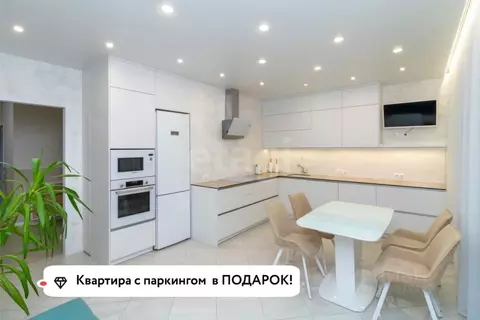 3-к кв. Тюменская область, Тюмень ул. Пожарных и Спасателей, 3к1 (98.0 ...