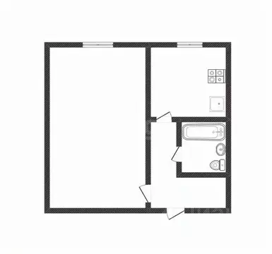 1-к кв. Костромская область, Нерехта ул. Металлистов, 8 (29.2 м)