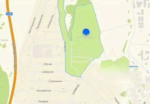 Участок в Алтайский край, Первомайский район, с. Санниково, Овощевод ...