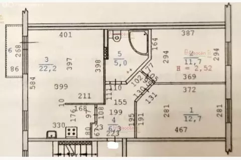 3-комнатная квартира: Екатеринбург, улица Большакова, 103 (58 м)