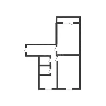 2-комнатная квартира: Абакан, проспект Дружбы Народов, 20 (51.4 м)