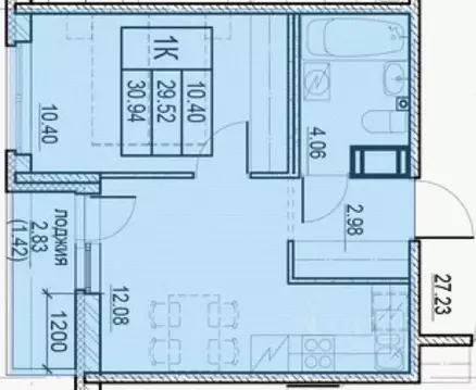 1-к кв. Ленинградская область, Мурино Всеволожский район, ул. ...