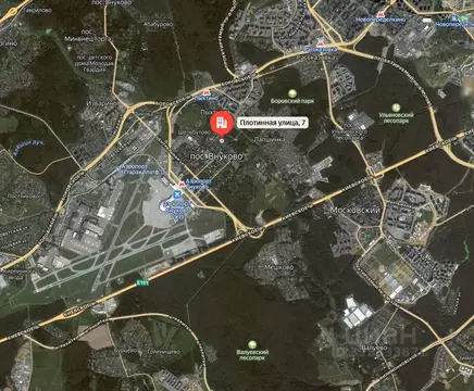 Участок в Москва пос. Внуково, ул. Плотинная, 7 (6.3 сот.)
