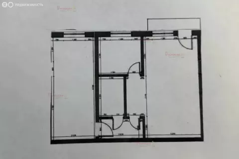 2-комнатная квартира: Ревда, Спортивная улица, 39 (41.6 м)