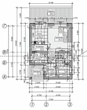 Дом в Тульская область, Тула городской округ, д. Уваровка, Уваровка кп ...