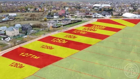 Участок в Санкт-Петербург пос. Александровская, ул. Мира (12.06 сот.)