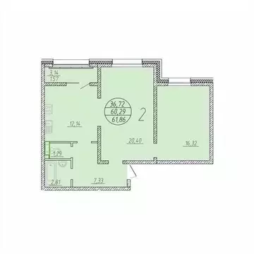 2-к кв. Сахалинская область, Анивский городской округ, с. Новотроицкое ...