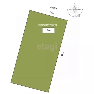 Участок в Тюменская область, Нижнетавдинский муниципальный округ, д. ...