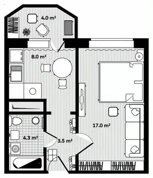 1-к кв. Приморский край, Надеждинский район, пос. Тавричанка ул. Лазо, ...