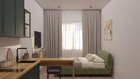 Студия Самарская область, Тольятти ул. Свердлова, 22 (24.1 м)