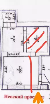 Торговая площадь в Санкт-Петербург Невский просп., 45/2 (25 м)