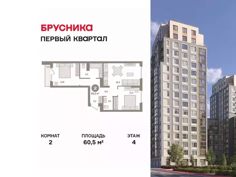 2-к кв. Московская область, Ленинский городской округ, д. Сапроново ...