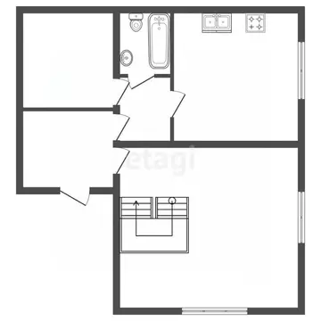 Дом в Ленинградская область, Ломоносовский район, Оржицкое с/пос, ...