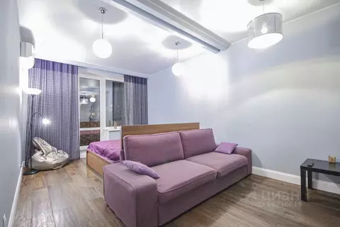 1-к кв. Санкт-Петербург ул. Савушкина, 143к1 (53.0 м)