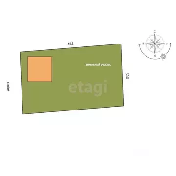 Дом в Челябинская область, Пласт Казахская ул., 47 (105 м)